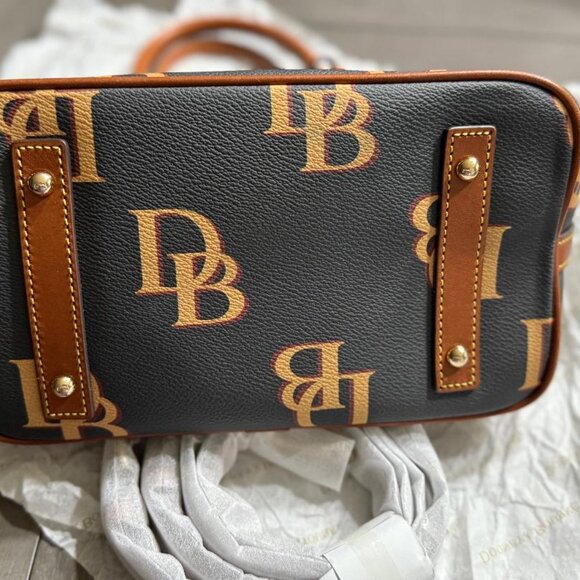Dooney & Bourke Monogram Small Domed Satchel - Picture 3 of 5